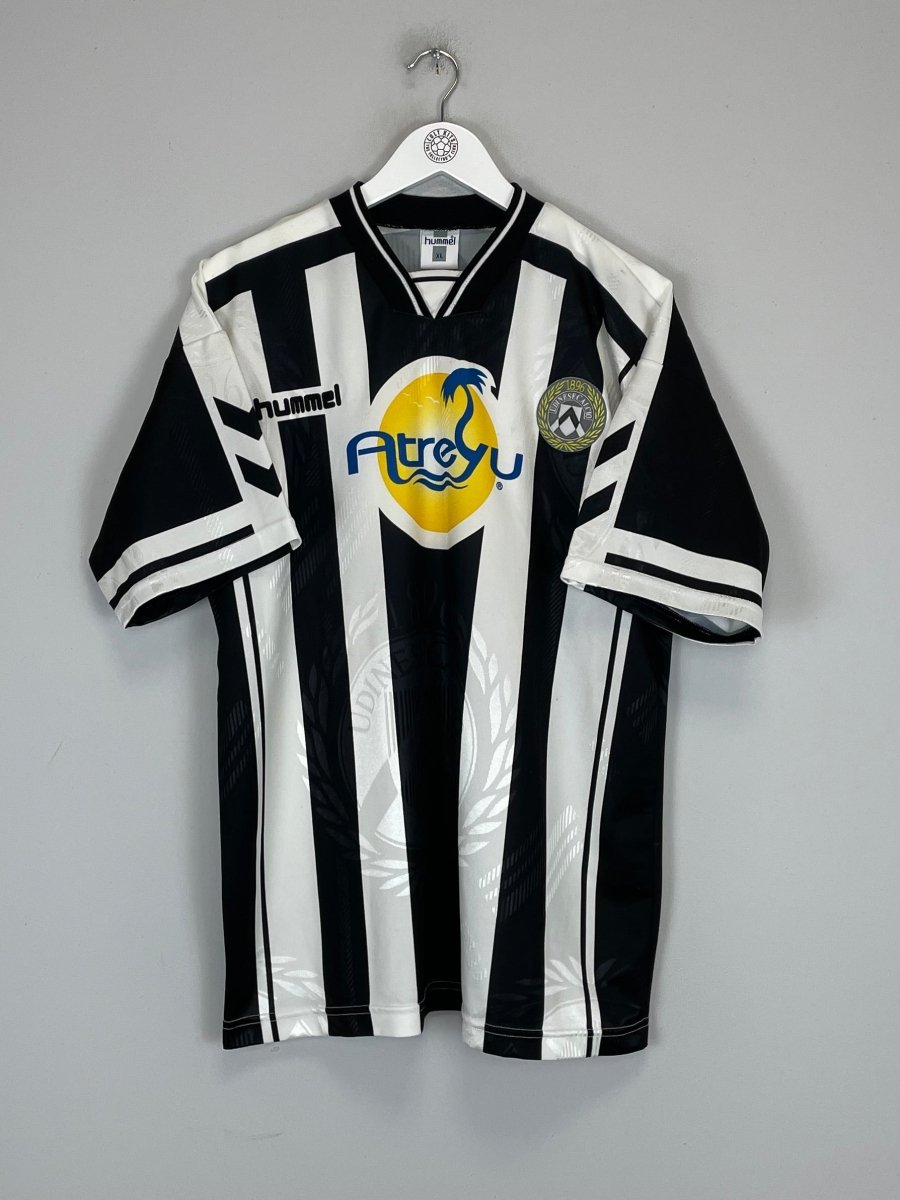 1997/98 UDINESE BIERHOFF 20 HOME SHIRT (XL) HUMMEL - Cult Kits - XL - Buy Vintage Football Shirts, Authentic Retro Football Shirts For Sale, Classic Football Shirts & Soccer Jersey