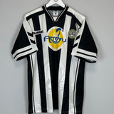 1997/98 UDINESE BIERHOFF 20 HOME SHIRT (XL) HUMMEL - Cult Kits - XL - Buy Vintage Football Shirts, Authentic Retro Football Shirts For Sale, Classic Football Shirts & Soccer Jersey
