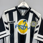 1997/98 UDINESE BIERHOFF 20 HOME SHIRT (XL) HUMMEL - Cult Kits - XL - Buy Vintage Football Shirts, Authentic Retro Football Shirts For Sale, Classic Football Shirts & Soccer Jersey