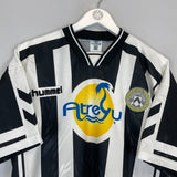 1997/98 UDINESE BIERHOFF 20 HOME SHIRT (XL) HUMMEL - Cult Kits - XL - Buy Vintage Football Shirts, Authentic Retro Football Shirts For Sale, Classic Football Shirts & Soccer Jersey