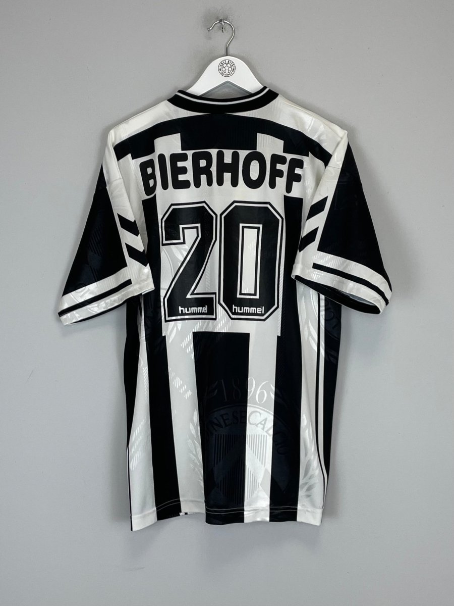 1997/98 UDINESE BIERHOFF 20 HOME SHIRT (XL) HUMMEL - Cult Kits - XL - Buy Vintage Football Shirts, Authentic Retro Football Shirts For Sale, Classic Football Shirts & Soccer Jersey
