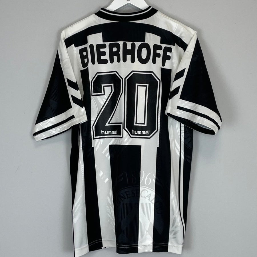 1997/98 UDINESE BIERHOFF 20 HOME SHIRT (XL) HUMMEL - Cult Kits - XL - Buy Vintage Football Shirts, Authentic Retro Football Shirts For Sale, Classic Football Shirts & Soccer Jersey
