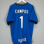 Shop 1997/98 UNAM PUMAS CAMPOS #1 GK SHIRT (XL) NIKE, classic football shirts, vintage football shirts & retro soccer jerseys at Cult Kits