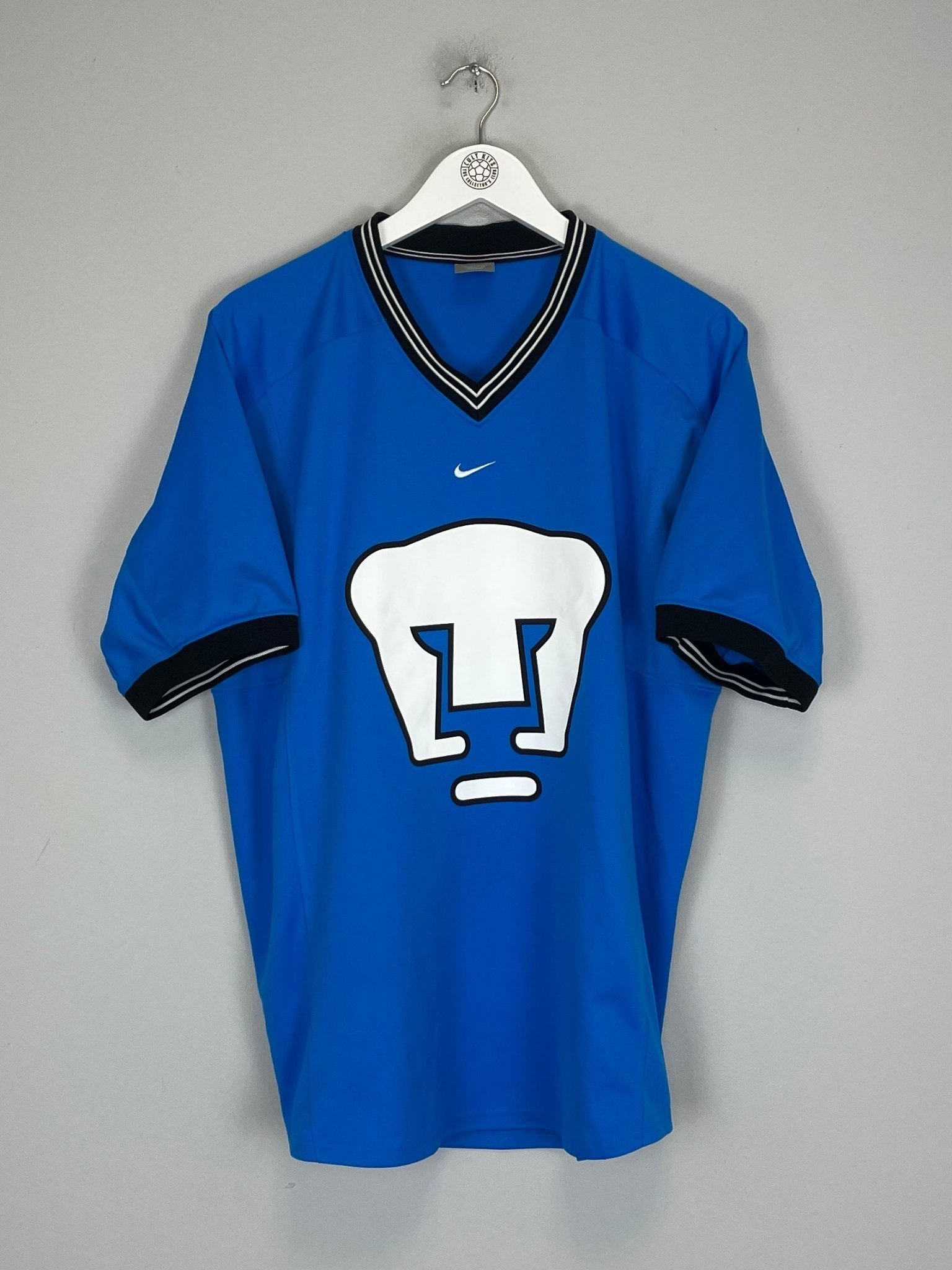 Shop 1997/98 UNAM PUMAS CAMPOS #1 GK SHIRT (XL) NIKE, classic football shirts, vintage football shirts & retro soccer jerseys at Cult Kits