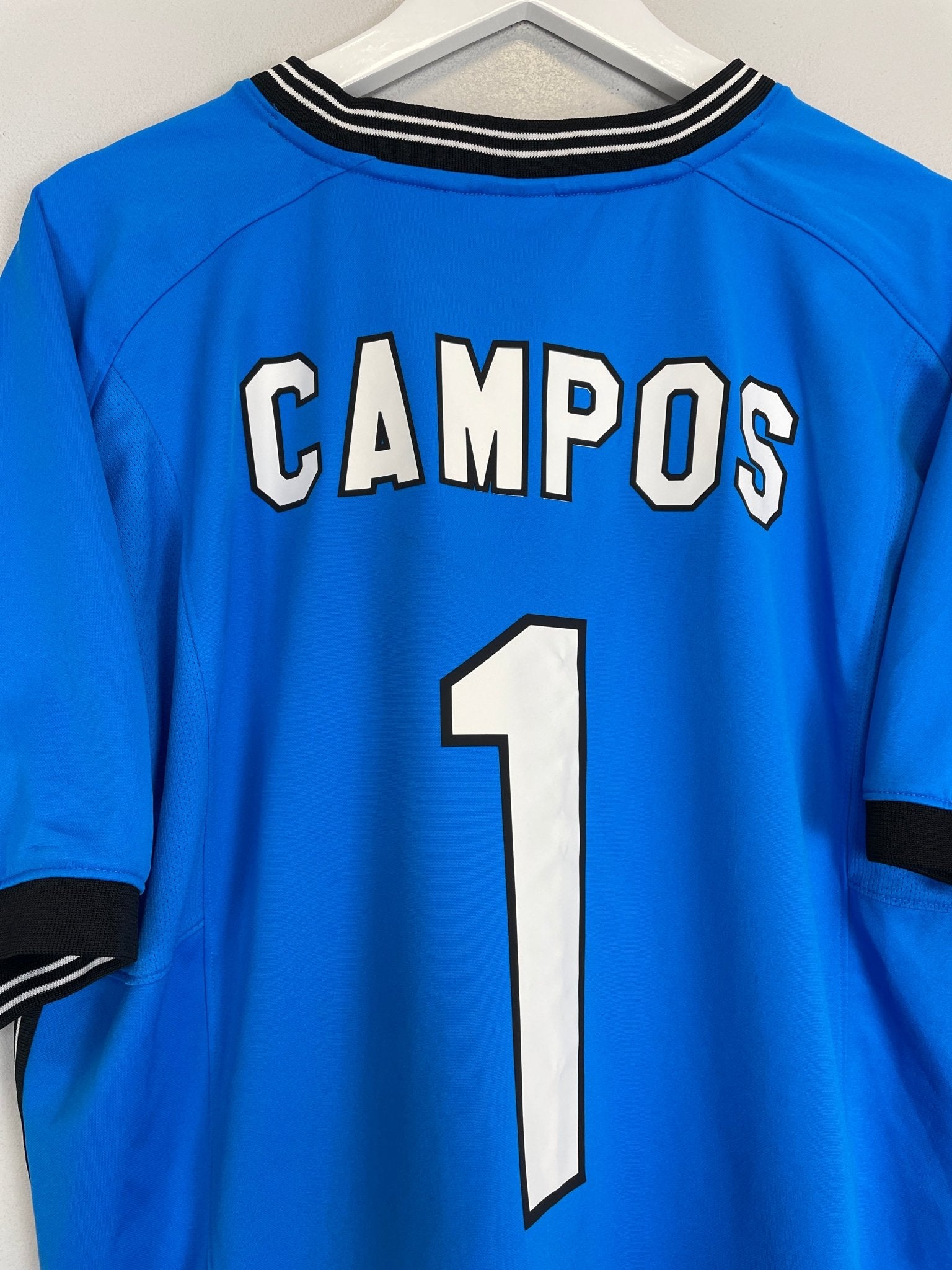 Shop 1997/98 UNAM PUMAS CAMPOS #1 GK SHIRT (XL) NIKE, classic football shirts, vintage football shirts & retro soccer jerseys at Cult Kits