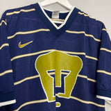 Shop 1997/98 UNAM PUMAS HOME SHIRT (L) NIKE, classic football shirts, vintage football shirts & retro soccer jerseys at Cult Kits