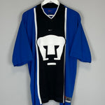 Shop 1997/98 UNAM PUMAS J.CAMPOS #1 GK SHIRT (XL) NIKE, classic football shirts, vintage football shirts & retro soccer jerseys at Cult Kits