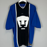 Shop 1997/98 UNAM PUMAS J.CAMPOS #1 GK SHIRT (XL) NIKE, classic football shirts, vintage football shirts & retro soccer jerseys at Cult Kits