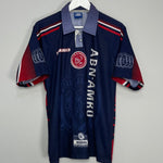 Shop 1997/99 AJAX AWAY SHIRT (S) UMBRO, classic football shirts, vintage football shirts & retro soccer jerseys at Cult Kits