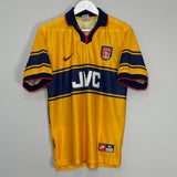 Shop 1997/99 ARSENAL AWAY SHIRT (M) NIKE, classic football shirts, vintage football shirts & retro soccer jerseys at Cult Kits
