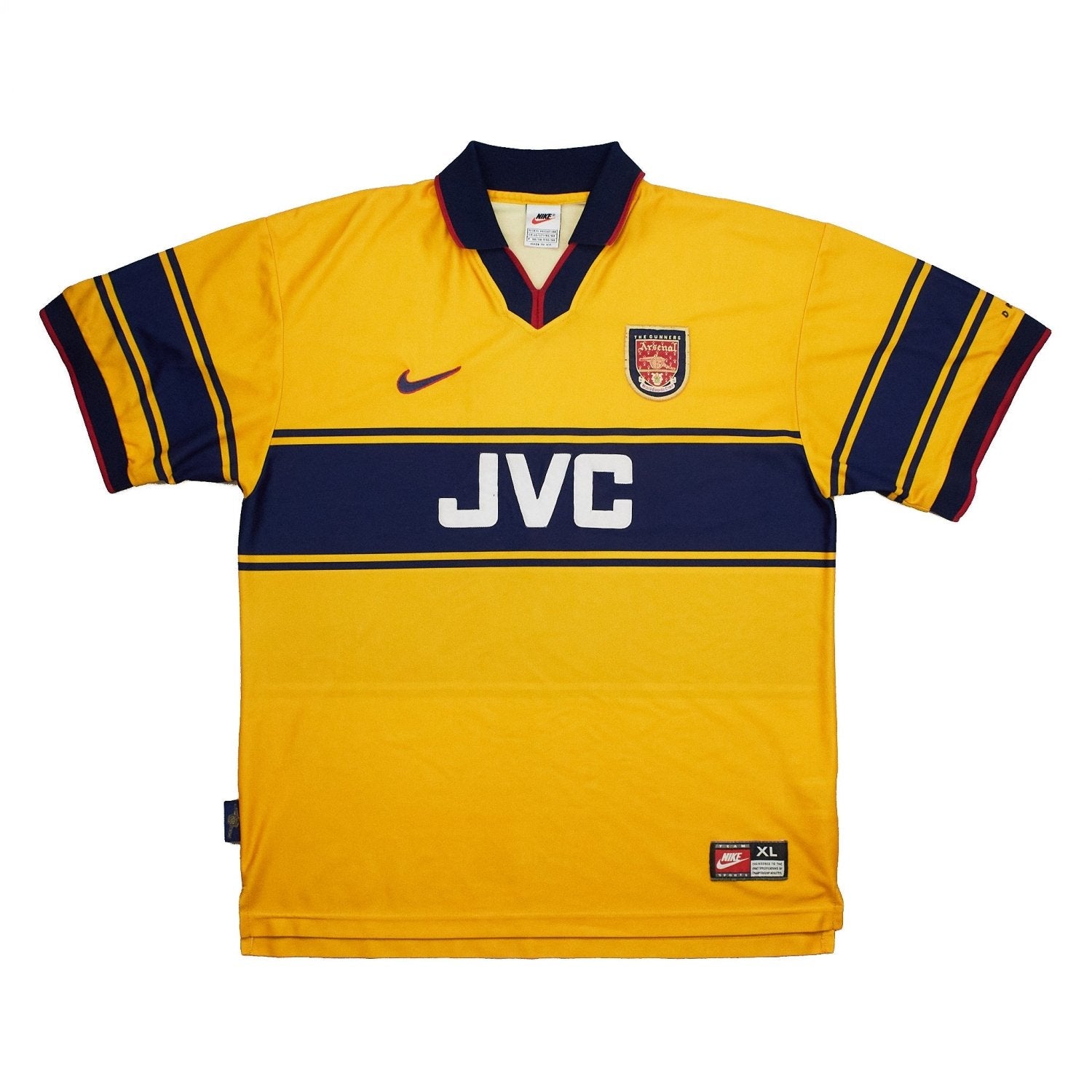 1997 Arsenal Nike football shirt - view 1 - Cult Kits