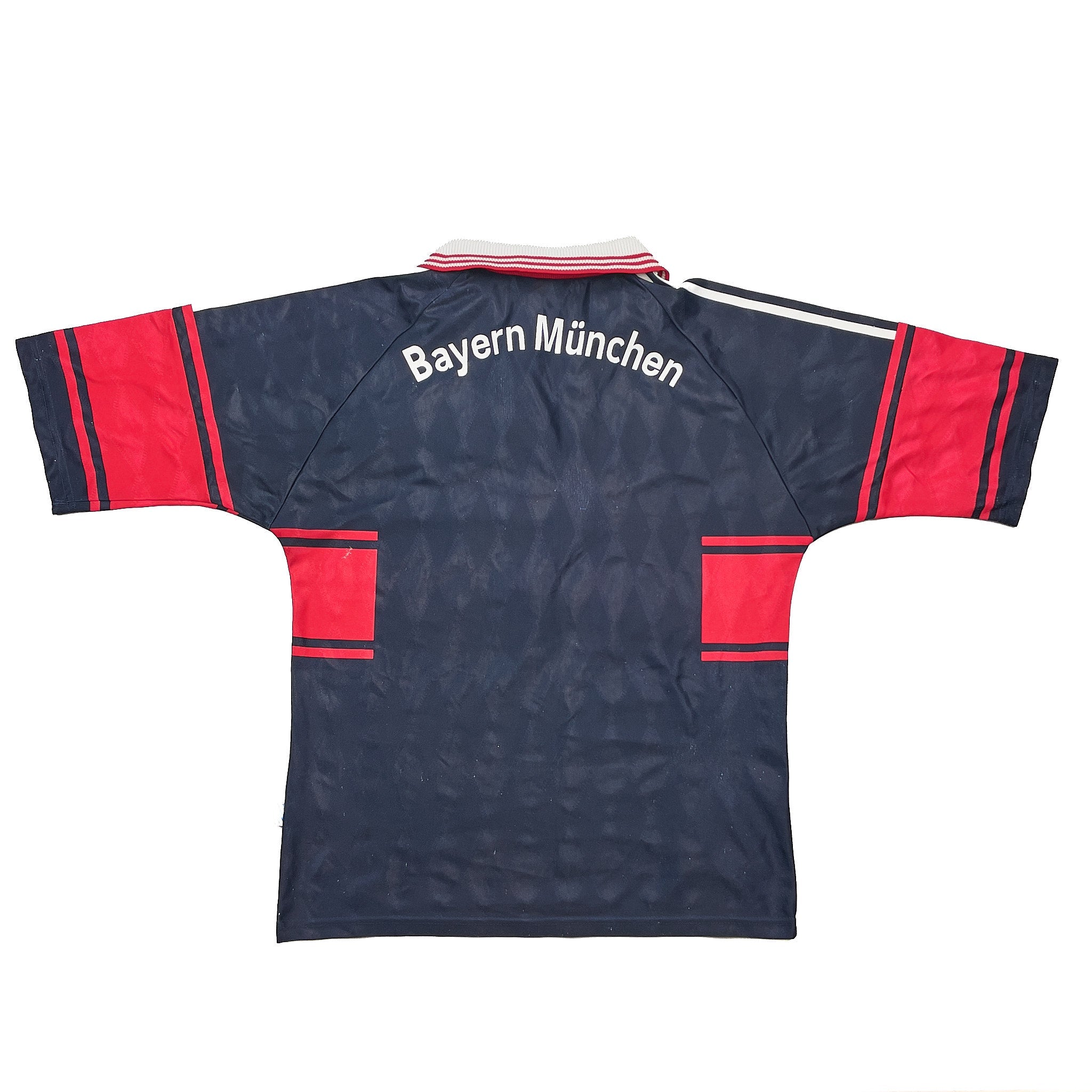 Buy 1997/99 BAYERN MUNICH HOME SHIRT (M) ADIDAS ~ Free worldwide shipping available ~ Authentic Vintage Football Shirts from Cult Kits