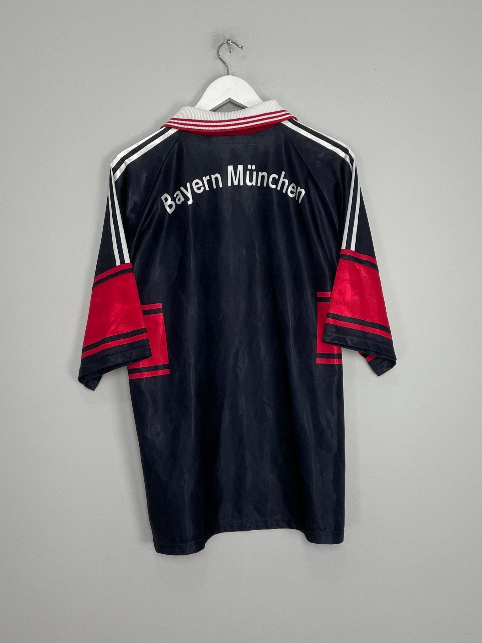 Shop 1997/99 BAYERN MUNICH HOME SHIRT (XL) ADIDAS, classic football shirts, vintage football shirts & retro soccer jerseys at Cult Kits