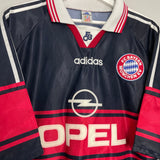 Shop 1997/99 BAYERN MUNICH HOME SHIRT (XL) ADIDAS, classic football shirts, vintage football shirts & retro soccer jerseys at Cult Kits