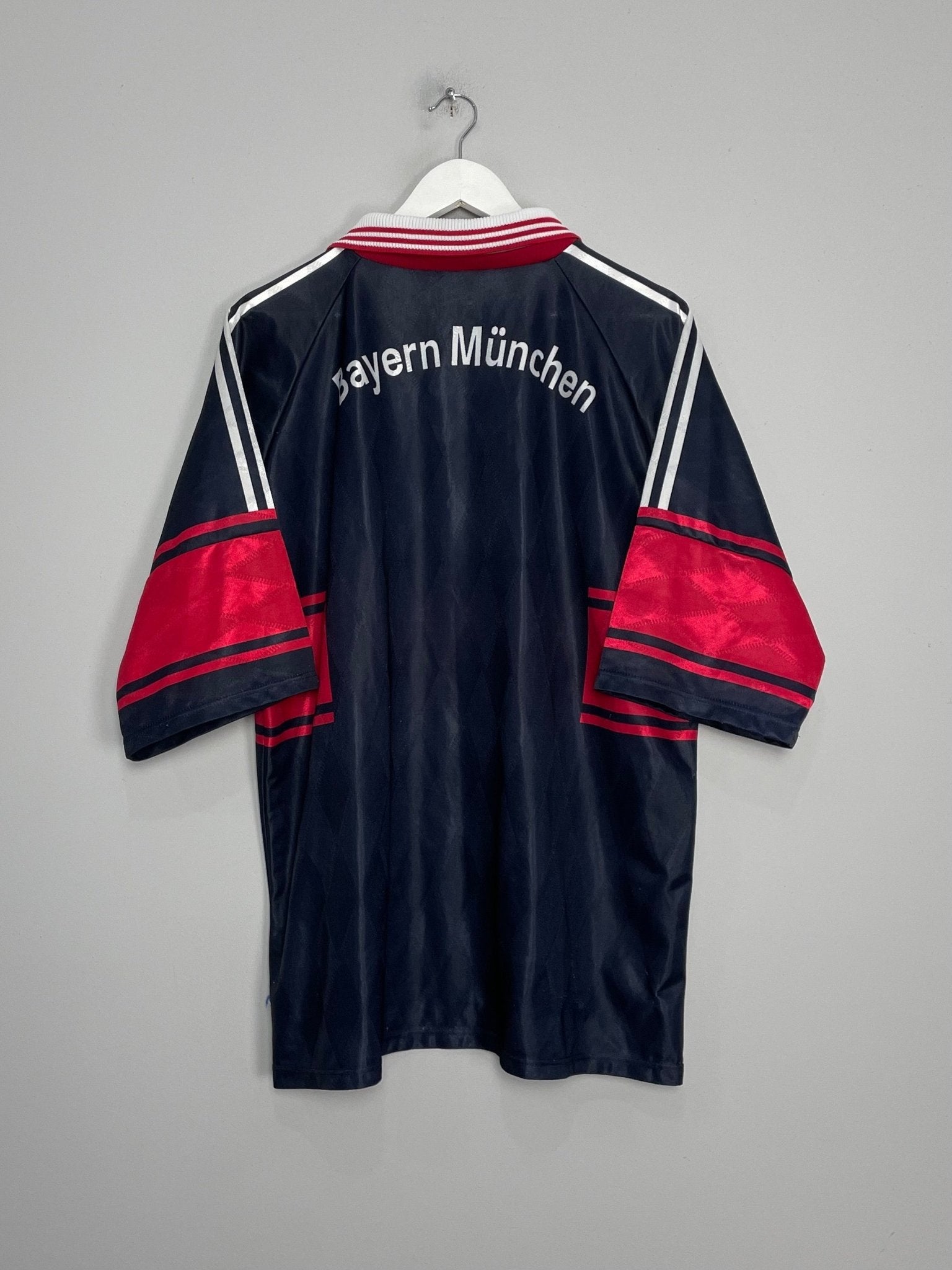 Shop 1997/99 BAYERN MUNICH HOME SHIRT (XL) ADIDAS, classic football shirts, vintage football shirts & retro soccer jerseys at Cult Kits