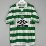 Shop 1997/99 CELTIC HOME SHIRT (L) UMBRO, classic football shirts, vintage football shirts & retro soccer jerseys at Cult Kits