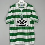 Shop 1997/99 CELTIC HOME SHIRT (L) UMBRO, classic football shirts, vintage football shirts & retro soccer jerseys at Cult Kits