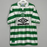 Shop 1997/99 CELTIC HOME SHIRT (XL) UMBRO, classic football shirts, vintage football shirts & retro soccer jerseys at Cult Kits