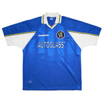 Buy 1997/99 Chelsea Zola 25 Home Shirt (XXL) Umbro ~ Free worldwide shipping ~ Authentic Vintage Football Shirts from Cult Kits