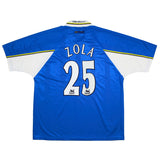 Buy 1997/99 Chelsea Zola 25 Home Shirt (XXL) Umbro ~ Free worldwide shipping ~ Authentic Vintage Football Shirts from Cult Kits
