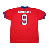 Buy 1997/99 Chile Zamorano 9 Home Shirt (M) Reebok ~ Free worldwide shipping available ~ Authentic Vintage Football Shirts from Cult Kits