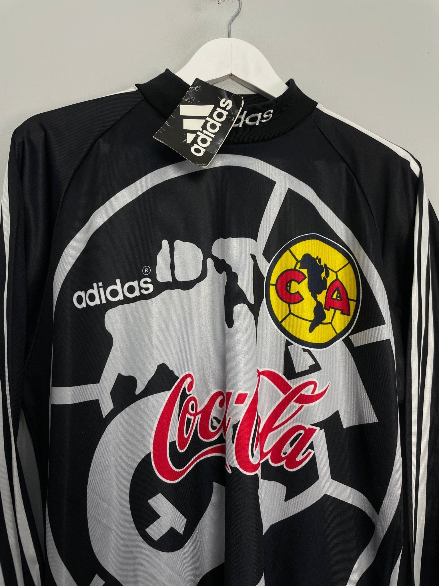 Shop 1997/99 CLUB AMERICA *BNWT* GK SHIRT (S) ADIDAS, classic football shirts, vintage football shirts & retro soccer jerseys at Cult Kits
