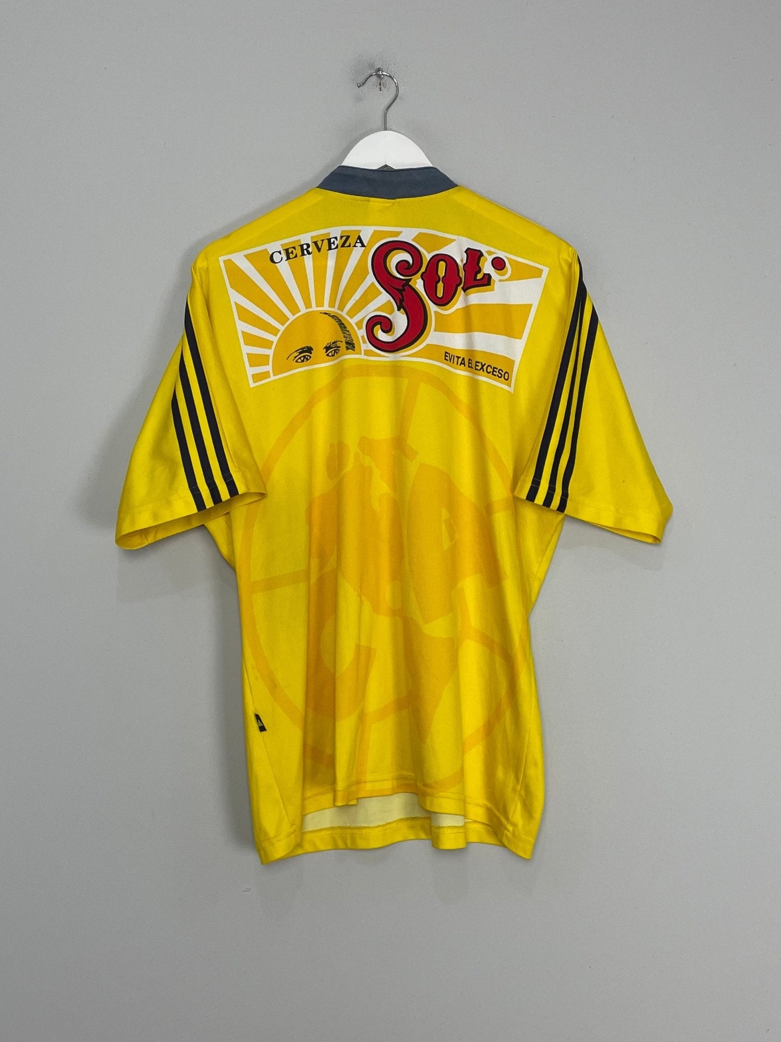 Shop 1997/99 CLUB AMERICA HOME SHIRT (M) ADIDAS, classic football shirts, vintage football shirts & retro soccer jerseys at Cult Kits