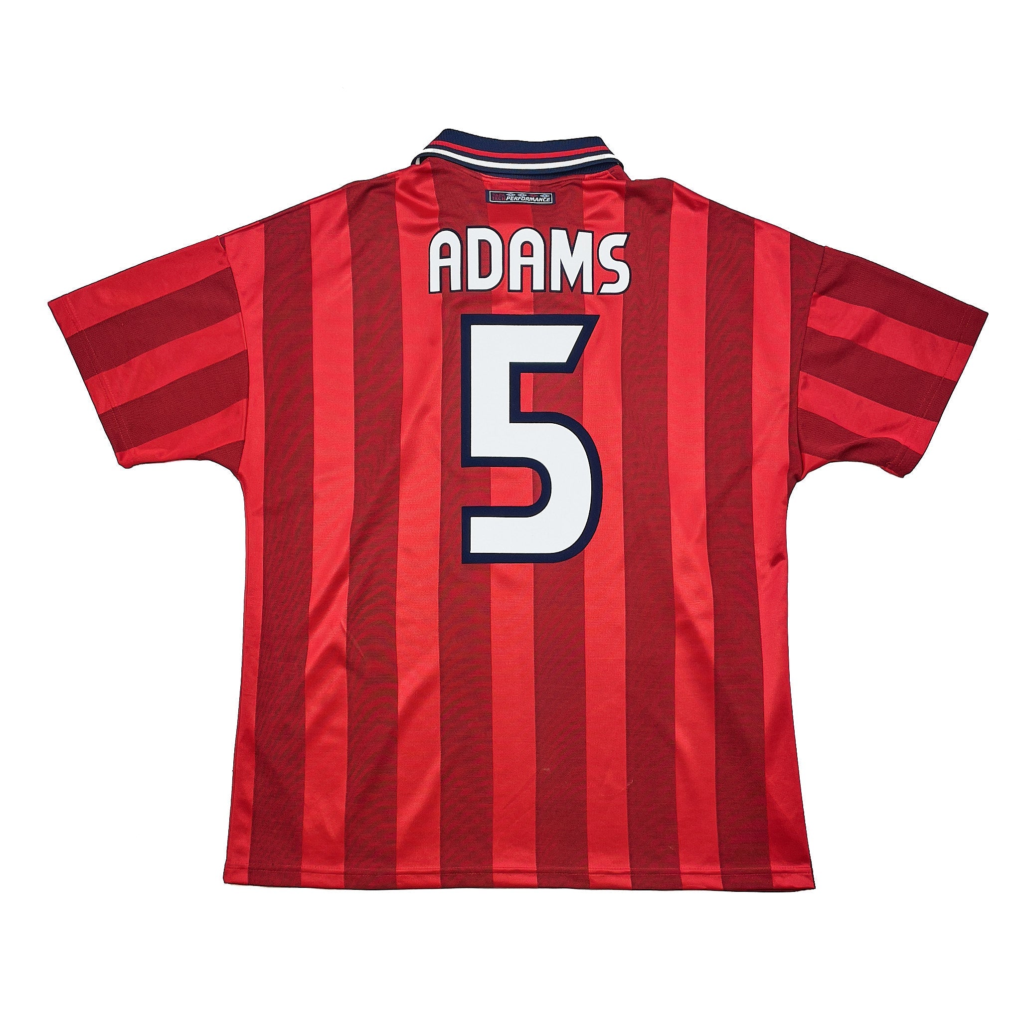 Buy 1997/99 England Adams 5 Away Shirt (L) Umbro ~ Free worldwide shipping ~ Authentic Vintage Football Shirts from Cult Kits