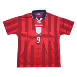 Buy 1997/99 England Shearer 9 Away Shirt (L) Umbro ~ Free worldwide shipping available ~ Authentic Vintage Football Shirts from Cult Kits
