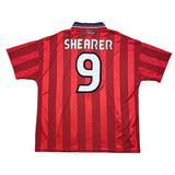 Buy 1997/99 England Shearer 9 Away Shirt (XXL) Umbro ~ Free worldwide shipping ~ Authentic Vintage Football Shirts from Cult Kits