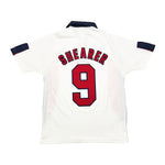Buy 1997/99 England Shearer 9 Home Shirt (M) Umbro ~ Free worldwide shipping available ~ Authentic Vintage Football Shirts from Cult Kits
