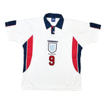 Buy 1997/99 England Shearer 9 Home Shirt (XL) Umbro ~ Free worldwide shipping ~ Authentic Vintage Football Shirts from Cult Kits