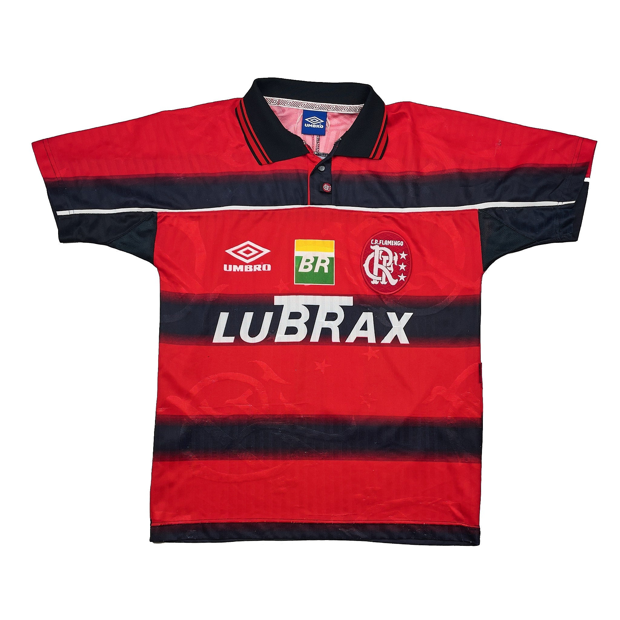 Buy 1997/99 Flamengo Romario 11 Home Shirt (M) Umbro ~ Free worldwide shipping available ~ Authentic Vintage Football Shirts from Cult Kits