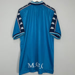 Shop 1997/99 MANCHESTER CITY HOME SHIRT (XL) KAPPA, classic football shirts, vintage football shirts & retro soccer jerseys at Cult Kits