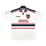 Buy 1997/99 Manchester United Beckham 7 Away Shirt (XL) Umbro ~ Free worldwide shipping available ~ Authentic Vintage Football Shirts from Cult Kits