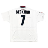 Buy 1997/99 Manchester United Beckham 7 C/L Away Shirt (XXL) Umbro ~ Free worldwide shipping available ~ Authentic Vintage Football Shirts from Cult Kits