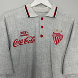 Shop 1997/99 NECAXA POLO SHIRT (XL) UMBRO, classic football shirts, vintage football shirts & retro soccer jerseys at Cult Kits