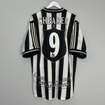 Shop 1997/99 NEWCASTLE SHEARER #9 HOME SHIRT (XL) ADIDAS, classic football shirts, vintage football shirts & retro soccer jerseys at Cult Kits