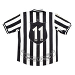 Buy 1997/99 Newcastle United 11 Home Shirt (L) Adidas ~ Free worldwide shipping ~ Authentic Vintage Football Shirts from Cult Kits