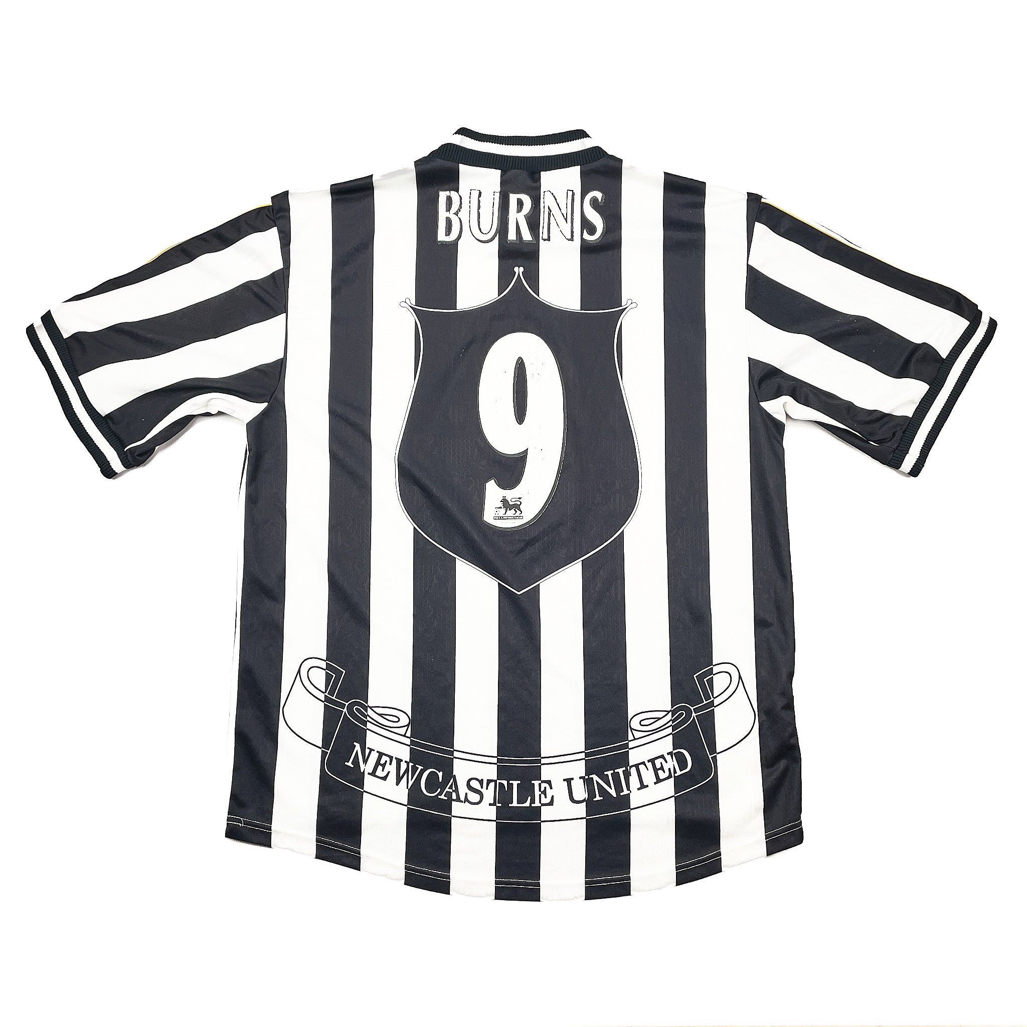1997/99 NEWCASTLE UNITED BURNS #9 HOME SHIRT (XL) ADIDAS – Cult Kits