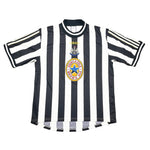 Buy 1997/99 NEWCASTLE UNITED BURNS 9 HOME SHIRT (XL) ADIDAS ~ Free worldwide shipping available ~ Authentic Vintage Football Shirts from Cult Kits