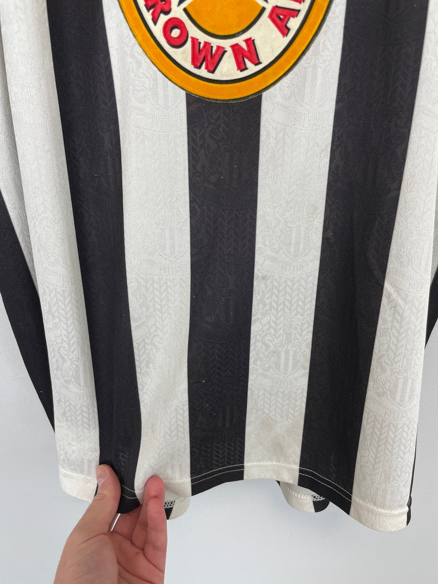 Shop 1997/99 NEWCASTLE UNITED SHEARER #9 HOME SHIRT (XL) ADIDAS, classic football shirts, vintage football shirts & retro soccer jerseys at Cult Kits