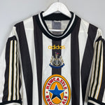 Shop 1997/99 NEWCASTLE UNITED SHEARER #9 HOME SHIRT (XL) ADIDAS, classic football shirts, vintage football shirts & retro soccer jerseys at Cult Kits