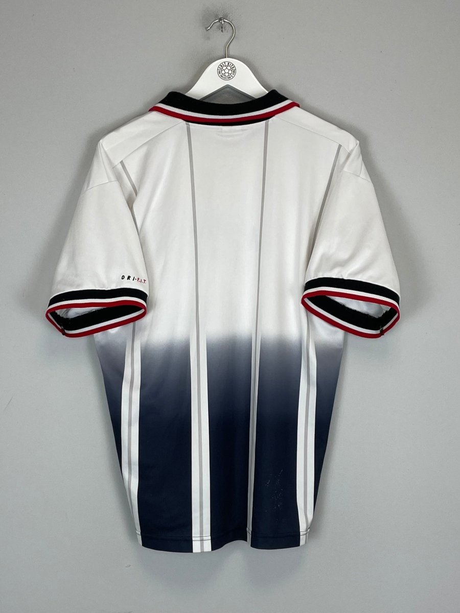 1997/99 RANGERS AWAY SHIRT (L) NIKE - Cult Kits - Large - Buy Vintage Football Shirts, Authentic Retro Football Shirts For Sale, Classic Football Shirts & Soccer Jersey