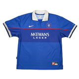Buy 1997/99 Rangers Gascoigne 8 Home Shirt (L) Nike ~ Free worldwide shipping ~ Authentic Vintage Football Shirts from Cult Kits
