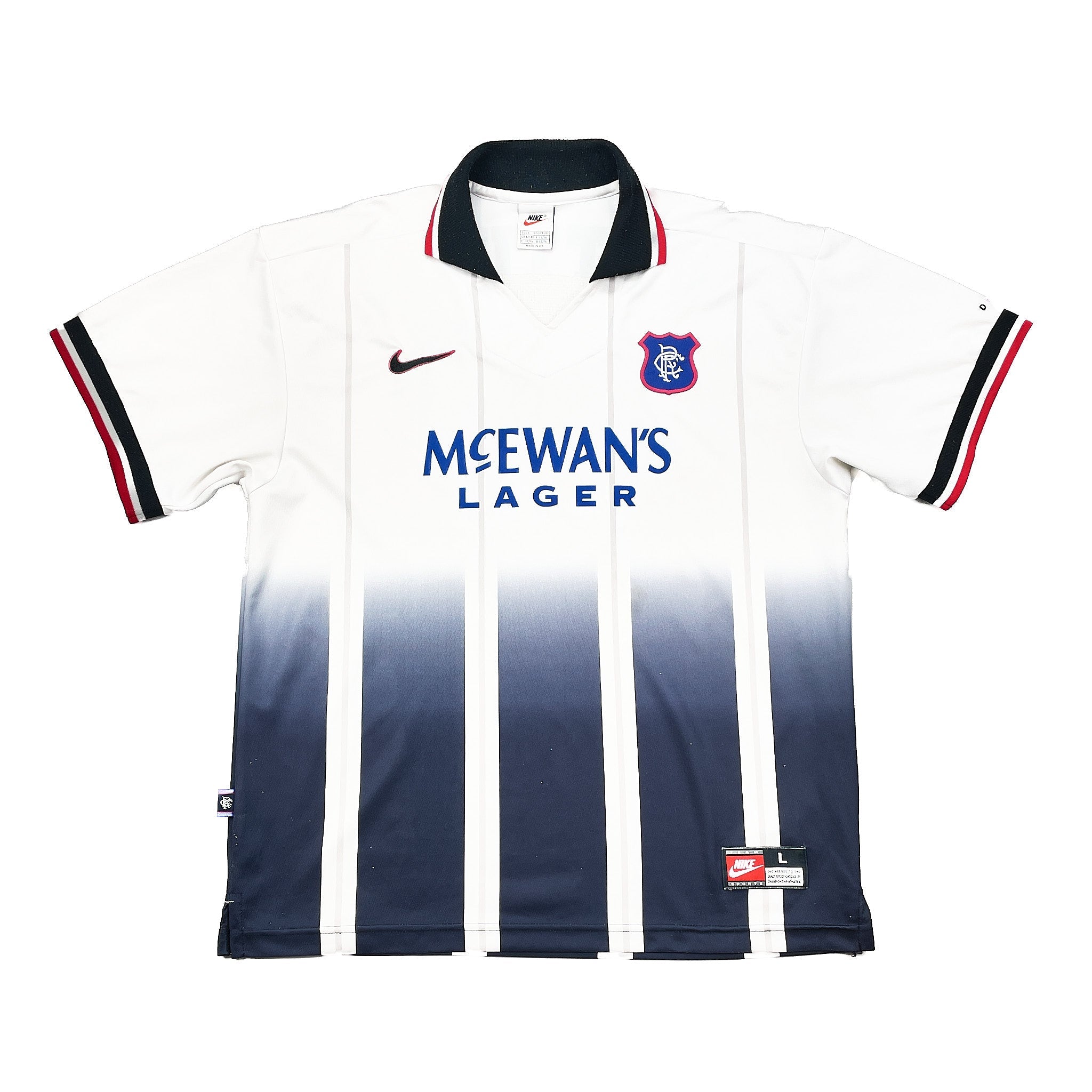 Buy 1997/99 RANGERS GATTUSO 22 AWAY SHIRT (L) NIKE ~ Free worldwide shipping available ~ Authentic Vintage Football Shirts from Cult Kits