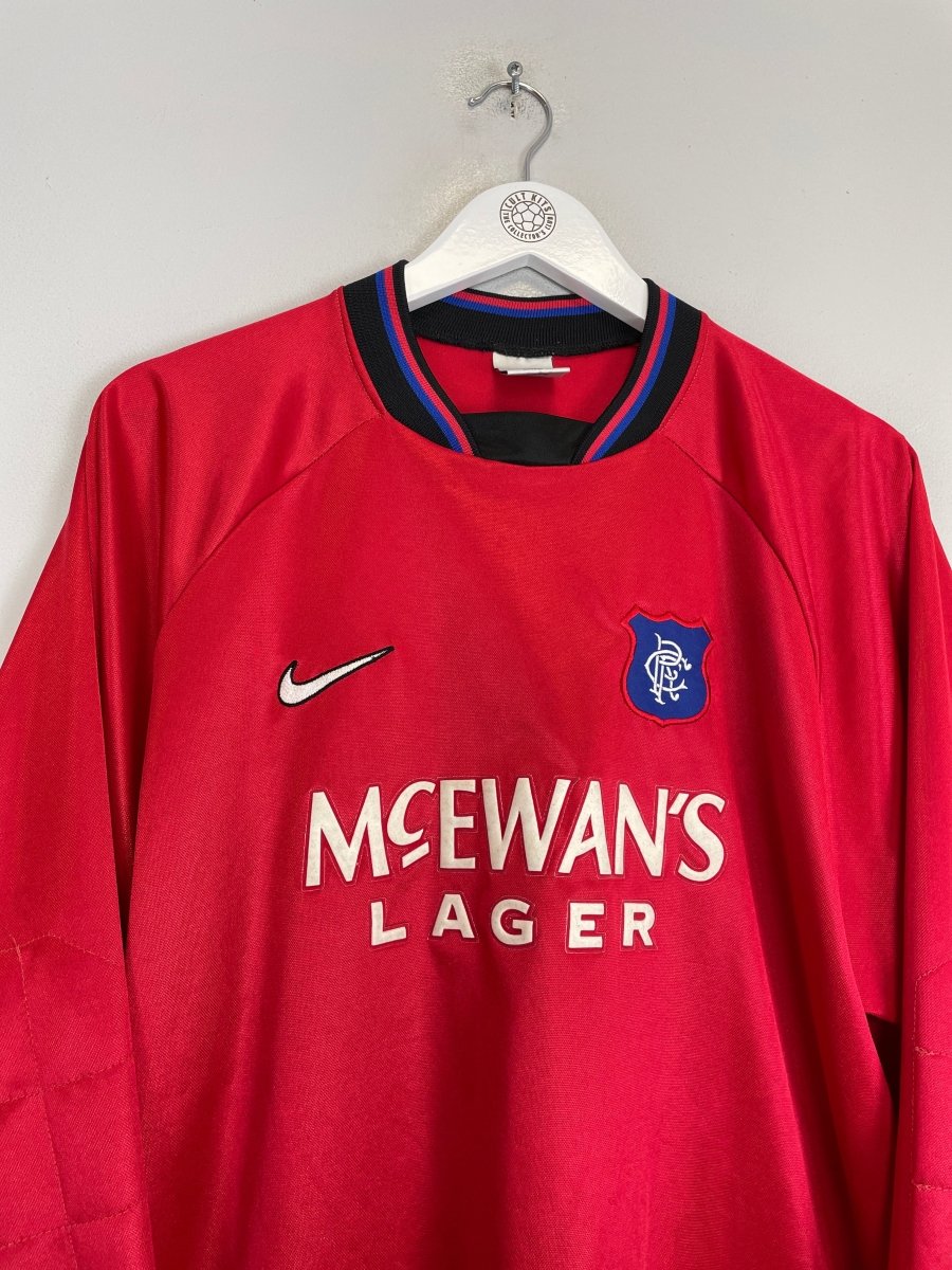 1997/99 RANGERS GK SHIRT (L) NIKE - Cult Kits - Large - Buy Vintage Football Shirts, Authentic Retro Football Shirts For Sale, Classic Football Shirts & Soccer Jersey