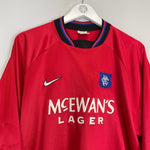 1997/99 RANGERS GK SHIRT (L) NIKE - Cult Kits - Large - Buy Vintage Football Shirts, Authentic Retro Football Shirts For Sale, Classic Football Shirts & Soccer Jersey