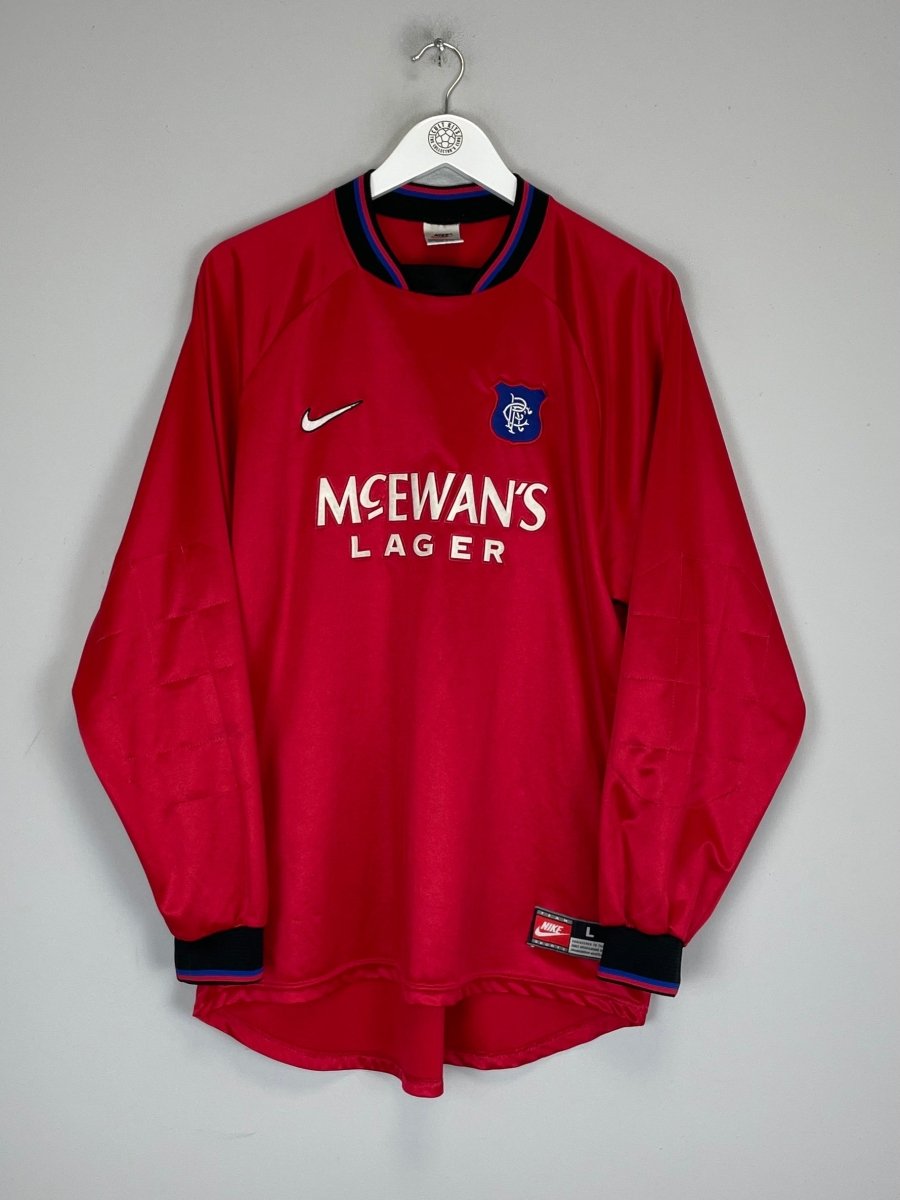 1997/99 RANGERS GK SHIRT (L) NIKE - Cult Kits - Large - Buy Vintage Football Shirts, Authentic Retro Football Shirts For Sale, Classic Football Shirts & Soccer Jersey