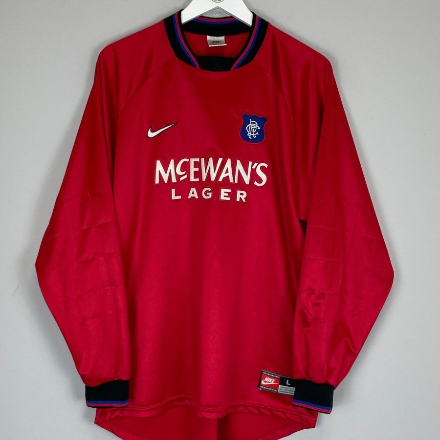 1997/99 RANGERS GK SHIRT (L) NIKE - Cult Kits - Large - Buy Vintage Football Shirts, Authentic Retro Football Shirts For Sale, Classic Football Shirts & Soccer Jersey